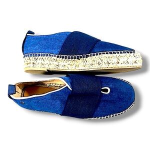 RAG and BONE Blue Denim Espadrilles NEW WITH TAGS & BOX 8.5